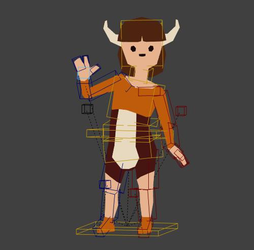 Horned Girl - Rigging 101 preview image